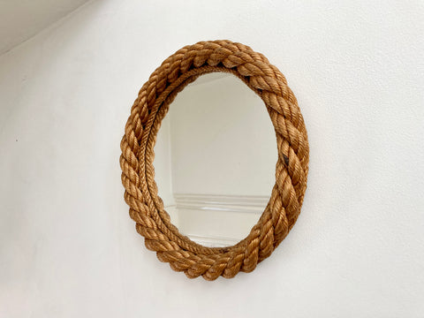 Rope mirror, France 1950-60