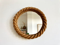 Rope mirror, France 1950-60