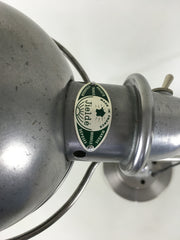 Vintage industrial French 2 arm table lamp by Jielde - eyespy