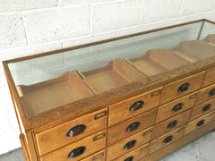 Haberdashery shop drawers - eyespy