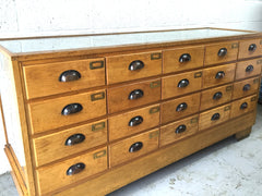 Haberdashery shop drawers - eyespy