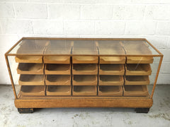 Haberdashery shop drawers - eyespy