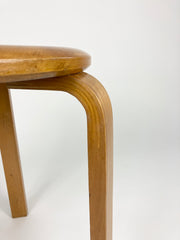 Artek / Pascoe Stool 60 by Alvar Aalto, Sweden/USA 1940s