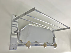 1950s coat rack - Chrome - eyespy