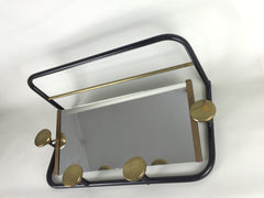 1950s coat rack - Black/Brass - eyespy
