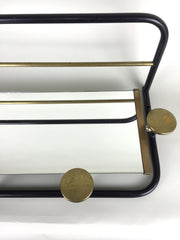 1950s coat rack - Black/Brass - eyespy