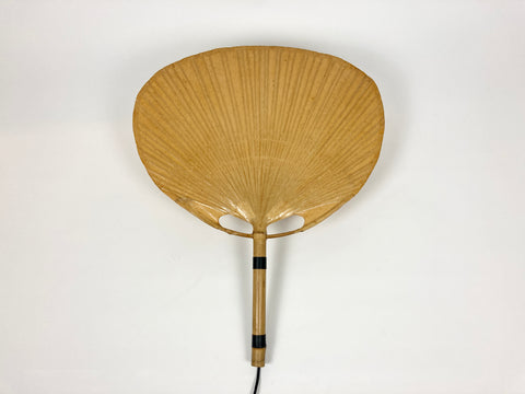 Uchiwa wall light by Ingo Maurer for M-Design, Germany 1970s