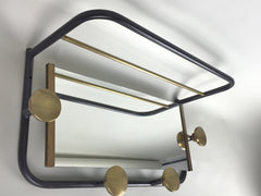 1950s coat rack - Black/Brass - eyespy