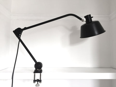 Bauhaus era HALA desk/bench mount lamp