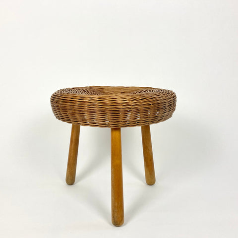 Wicker Side table / Stool, Tony Paul
