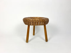 Wicker Side table / Stool, Tony Paul