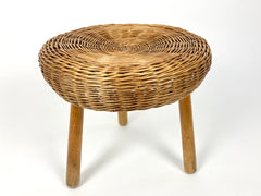 Wicker Side table / Stool, Tony Paul