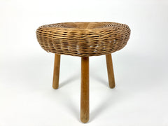 Wicker Side table / Stool, Tony Paul