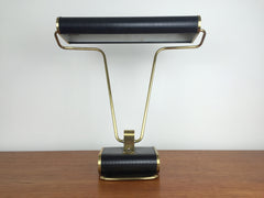 French mid century desk lamp by Jumo, attributed to Eileen Grey - eyespy