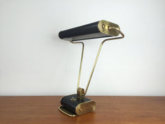 French mid century desk lamp by Jumo, attributed to Eileen Grey - eyespy