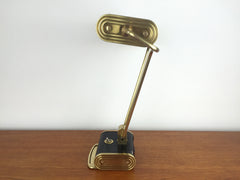 French mid century desk lamp by Jumo, attributed to Eileen Grey - eyespy