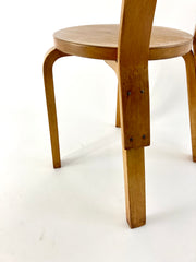 1930s Alvar Aalto Model 66 chair by Finmar