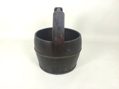 Antique Chinese wooden bucket - eyespy
