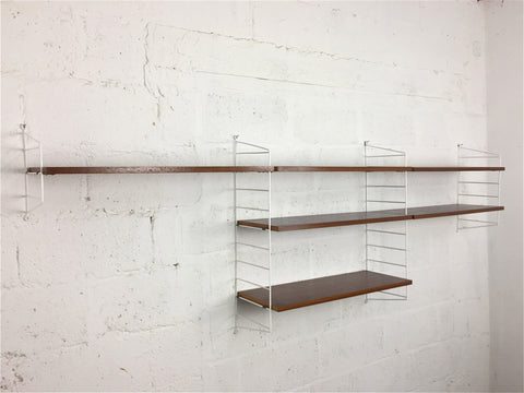 Vintage modular shelving by Nisse Strinning for String, Sweden
