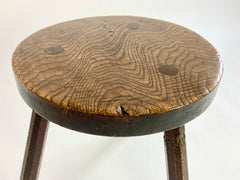 Rustic Welsh Farmhouse Stool