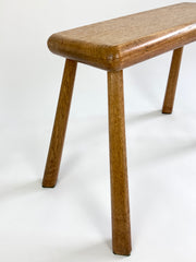 Dutch Oak Nesting Side Tables/Stools