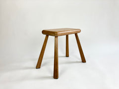 Dutch Oak Nesting Side Tables/Stools