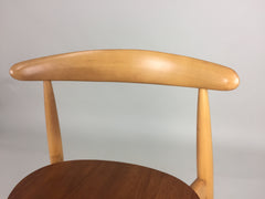 Heart chair by Hans J Wegner for Fritz Hansen - eyespy