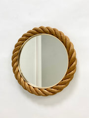 Rope mirror, Audoux & Minet. France 1950-60