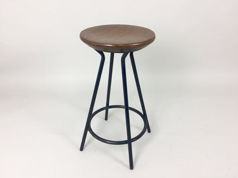 Mid century industrial stool