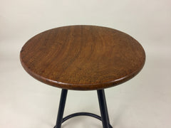 Mid century industrial stool - eyespy