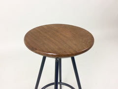 Mid century industrial stool - eyespy
