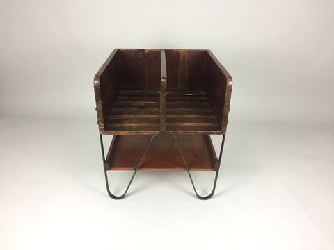 Vintage industrial sorting/storage unit