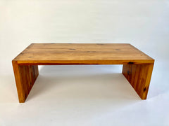 Eyespy - Coffee Table by Ate Van Apeldoorn For Hattem Houtwerk.  Made of solid pitch pine with trade mark joint detailing.