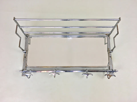 French art deco coat rack and mirror