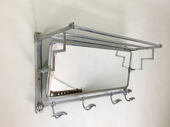 French art deco coat rack and mirror - eyespy