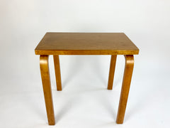Eyespy - Early production small side table in birch by Alvar Aalto from the 1930s.  Distributed in the UK by Finmar. 
