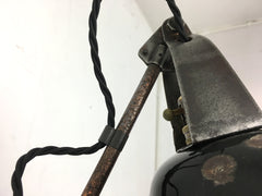 1930s scissor arm wall mounted lamp by Walligraph - eyespy