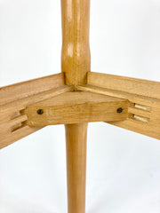 Carimate carver dining chairs by Vico Magistretti
