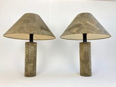 Cork lamps by Ingo Maurer, Design M, Germany 1970s