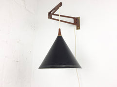 Mid century swing arm wall lamp - eyespy