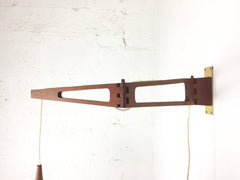 Mid century swing arm wall lamp - eyespy