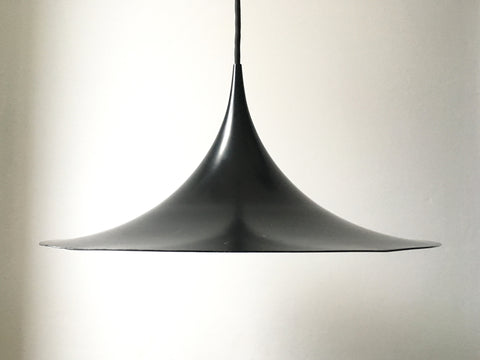 Danish Fog & Morup Semi pendant lamp 47cm - Black