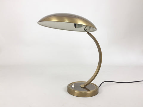 Bauhaus brass desk lamp, model 6751 by Christian Dell for Kaiser Leuchten