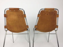 Set of 4 Charlotte Perriand Les Arcs chairs - eyespy