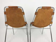 Set of 4 Charlotte Perriand Les Arcs chairs - eyespy