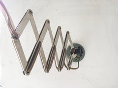 1950s French scissor arm wall lamp - eyespy