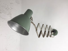 1950s French scissor arm wall lamp - eyespy
