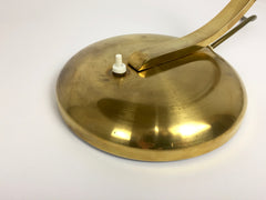 Brass Bauhaus table lamp by Hillebrand - eyespy