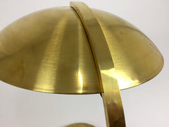 Brass Bauhaus table lamp by Hillebrand - eyespy
