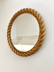 Eyespy - rope mirror by Adrien Audoux and Frida Minet, France circa 1950-60.